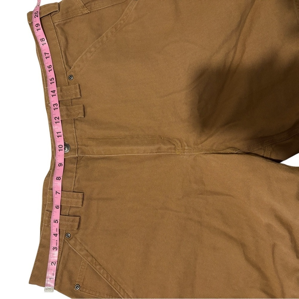 Duluth Trading Co Men’s Flex Fire Hose Shorts Relaxed Fit 9” Brown Outdoors 42 - Picture 9 of 11